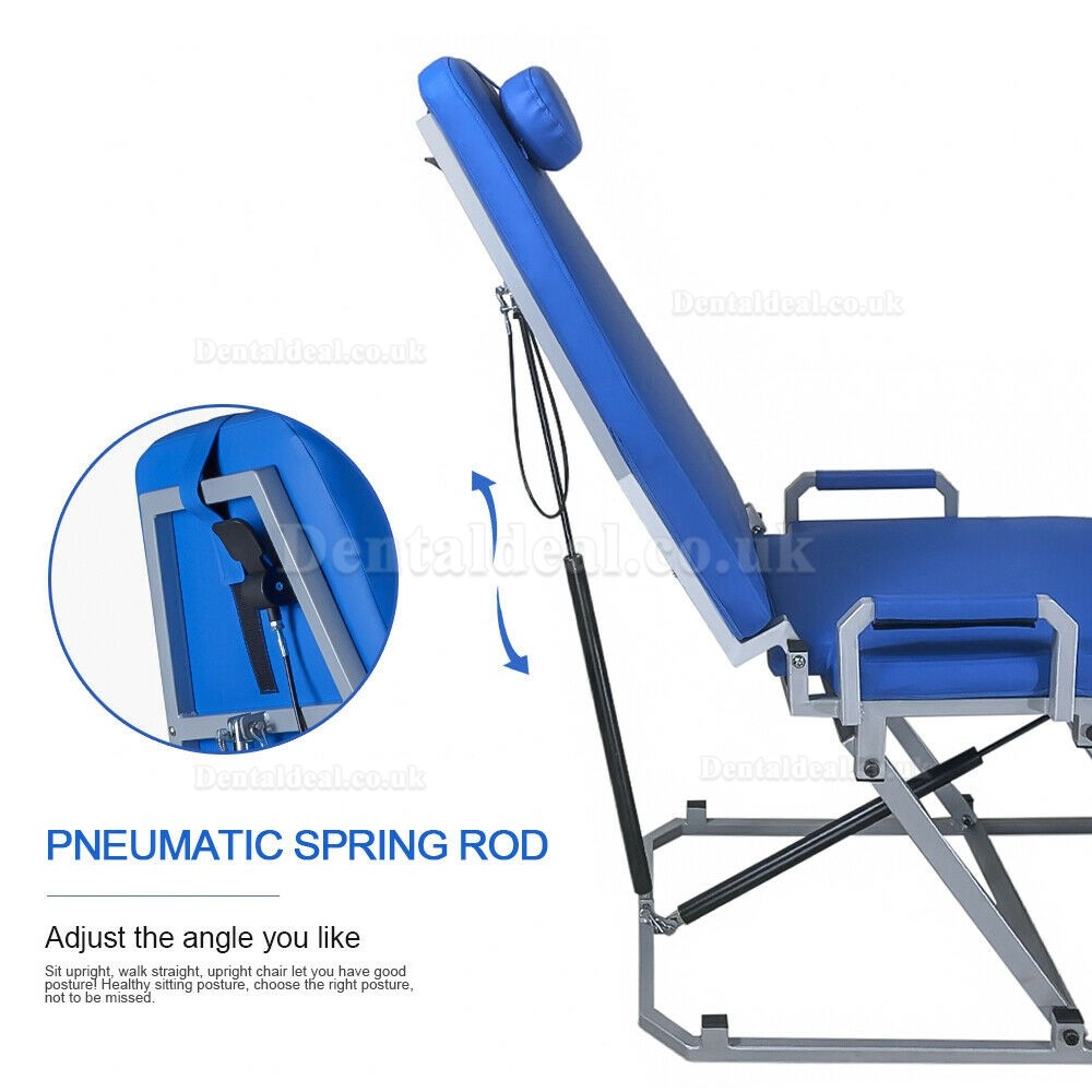 Greeloy Portable Folding Chair with LED Cold Light and Instrument Tray GU-P109 Kit